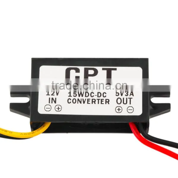 High Quality 1pc DC DC Converter Module 12V To 5V 3A 15W Duble USB Output Power Adapter New Dropping Shipping photo-4