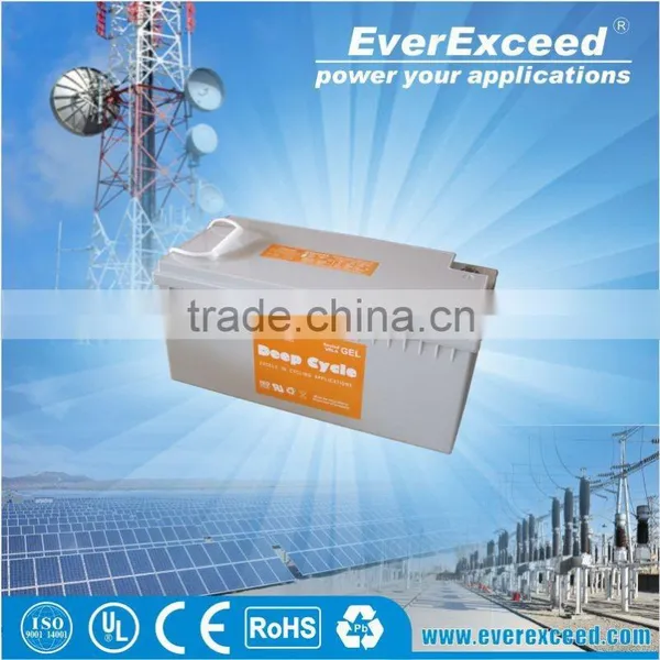 EverExceed Solar Gel Battery