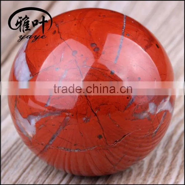 Natural Semi Precious Stone Red Jasper 50mm Sphere Ball Quality Choice Supplier's Choice photo-2