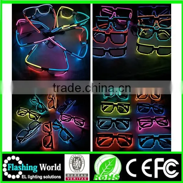 Washable Neon el Sunglasses Manufacturer photo-5
