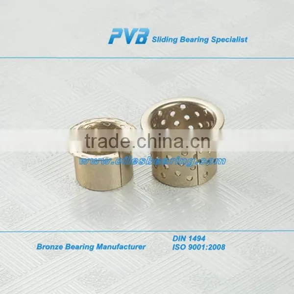 Bronze Bearing Factory,Bronze Bushing Supplier,CuSn8 Flange Bronze Bush photo-2