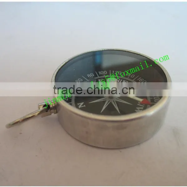 Hot Selling Custom Metal Vintage Compass With Key Ring For Wholesale photo-5