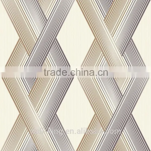 New Style Deep Embossing Wall Paper photo-2