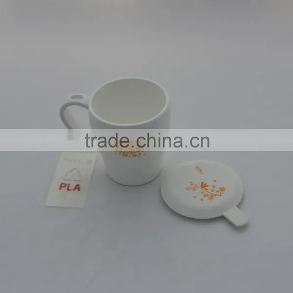 PLA Coffee Mug, Eco-friendly Coffee Mug , White Coffee Mug Can be Customized photo-2