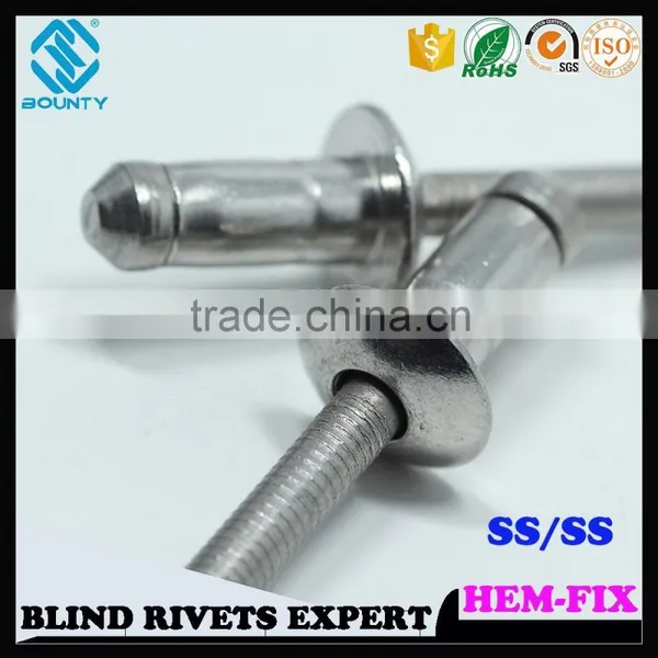 HIGH QUALITY HOT SELLING FACTORY HIGH STRENGTH HEM-LOK BLIND RIVETS FOR SOLAR PANEL photo-3