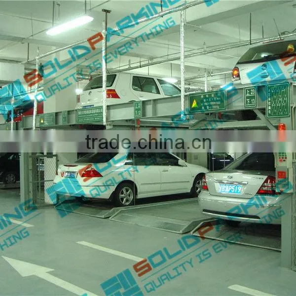 Hydraulic Driven Multiple Limit Switches Customized Smart Car Parking Shed photo-2