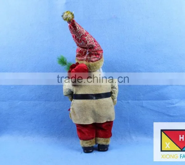 16 Inch Standing Whimsical Santa Clause Christmas Figurine Figure Decoration photo-2