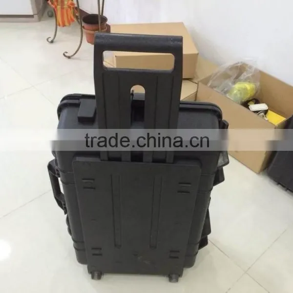 Small MOQ 1 pc Customized Outdoor Plastic Profile Wooden Flight Case With Wheels_660004061