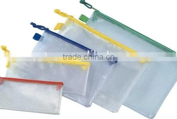 PVC Plastic Pencil Bag Pencil Pouch
