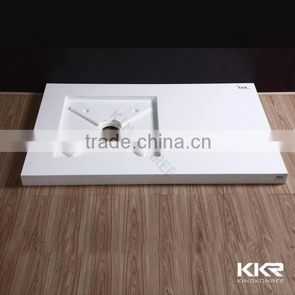 Shenzhen Kkr Hot Selling Solid Surface Shower Tray for Sale photo-4