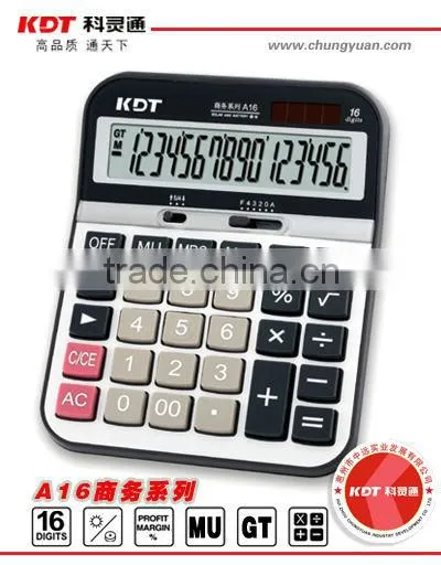 16 Digits Name Brand Lcd Display Calculator A16