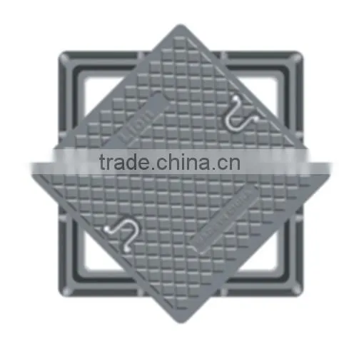 Carriage Way Ductile Iron Manhole Cover EN124 D400 E600 F900 photo-4