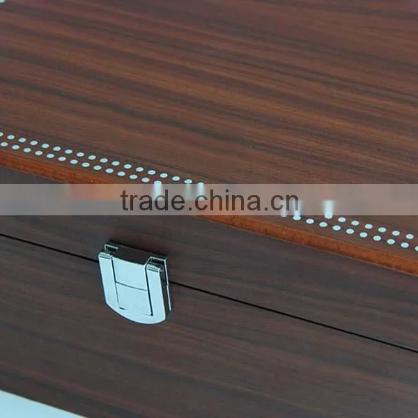 High-end Wooden Jewelry Box With Metal Lock Decoration photo-2