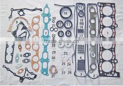 Top Quality!!7MGE 7M-GE Car Auto Parts For Toyota Engine Parts Full Gasket Set With Cylinder Head Gasket 04111-42033