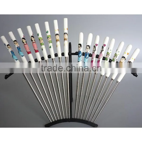 Exquiste Design Ceramic Chopsticks With Family Logo photo-2