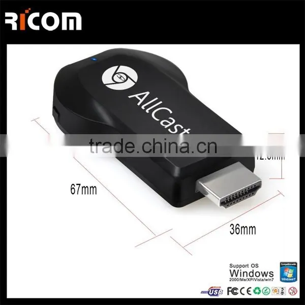 AllCast Wifi Display Dongle Support Miracast DLNA AirPlay NO Need APP,airplay Usb Stick--A8--Shenzhen Ricom photo-6