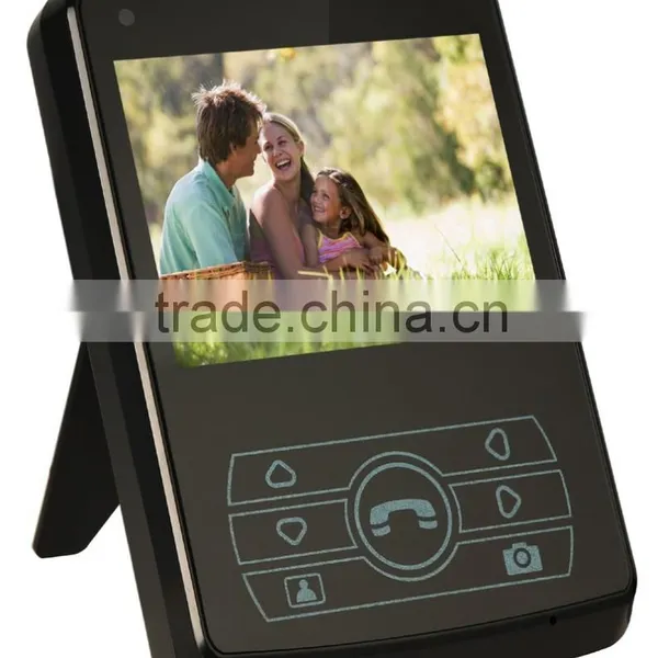 2.4G Digital Wireless Video Audio Door Phone Intercom System for Apartment photo-3