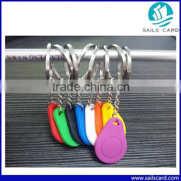 F08 / TK4100 Plastics Waterproof RFID Key Tag for Security Access photo-3