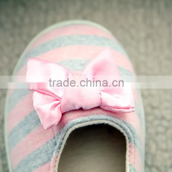 Women Jersey Bow Design Shoes photo-4