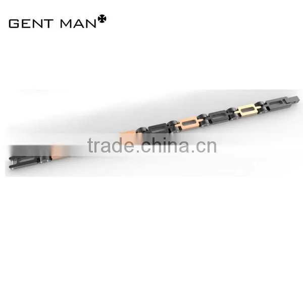 2016 Fashion Jewelry 316L Stainless Steel Bracelet Magnetic Bracelet for Man Jewelry Display