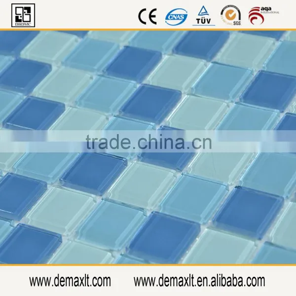 Demax Blue Glass Mosaic Tile for Project Colored River Mother photo-2