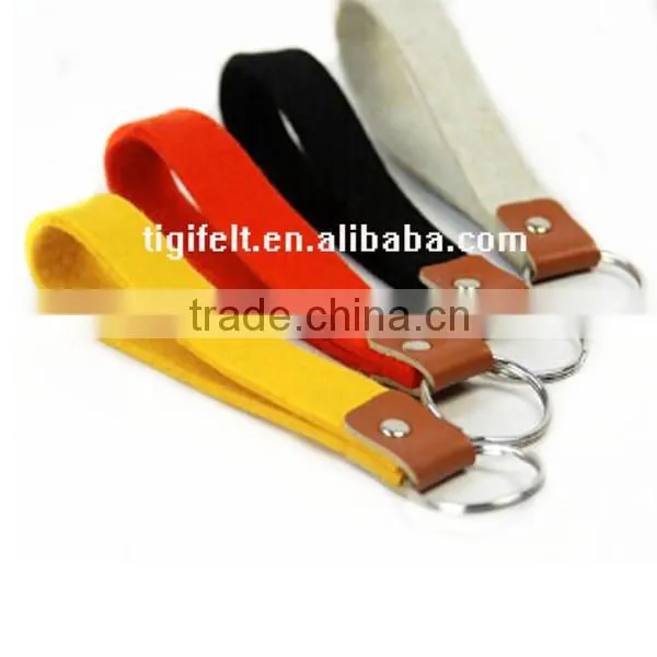 Charm Handmade Felt key chain/Felt key ring
