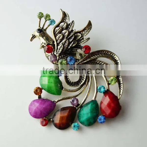 Hot Sale Crystal Brooch Pearl Brooch Flower Brooch With Reasonable Price photo-3