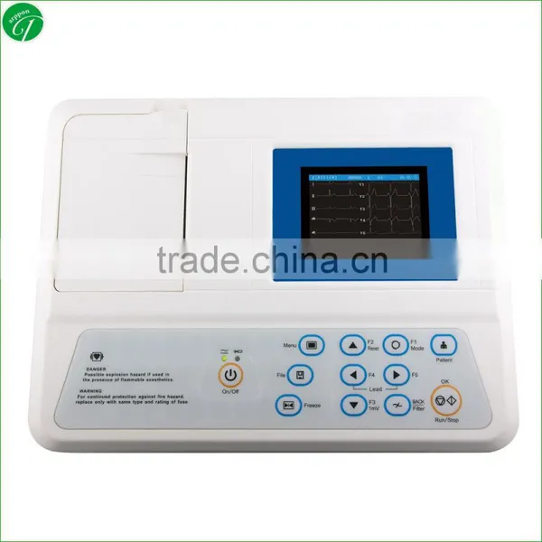 3 Channel Portable Ecg Heart Rate Machine photo-2