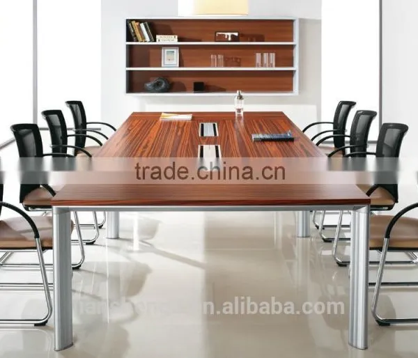 2016 Hot Selling Pratical Board With Melamine Conference /meeting Table Legs 8 People photo-2