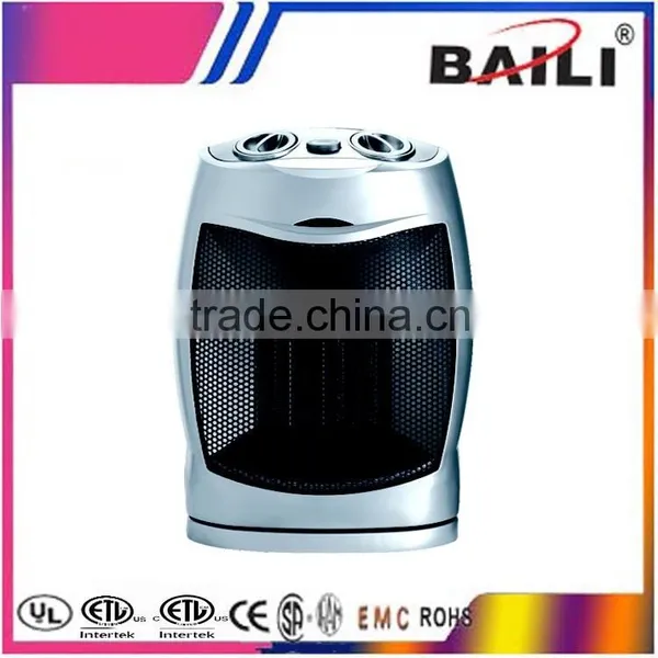 Electric 2000W Mini Fan Heater With PTC Ceramic Heating Element