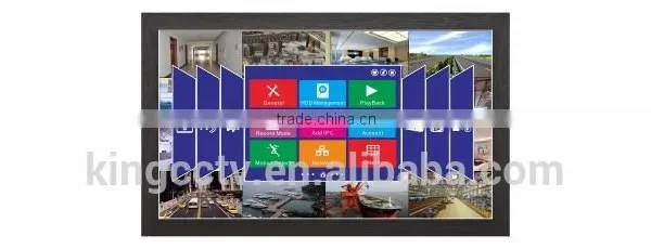 AHD NVR DVR 3 in 1 AHD 21.5" LCD Touch Screen 21.5'' 1080P LED Monitor CCTV Multi-touch XVR photo-3