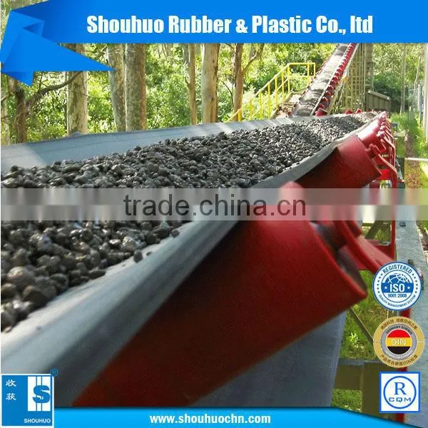 Stone Cursher Abrasive Fan Conveyor Belt Used in Cement photo-2