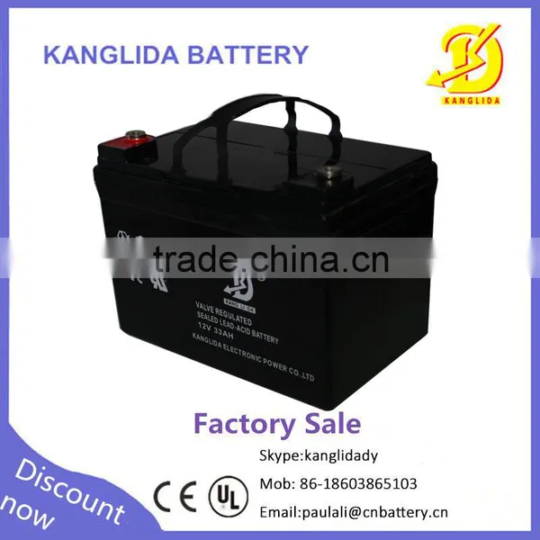12v 24ah Storage Solar Battery, 24 Amp Lead Acid Battery photo-3