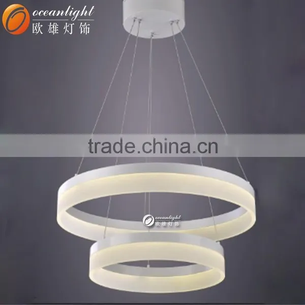 Acrylic Circle Lights Pendant Circle Chandelier Modern LED Lights OXD9019-D40+60+80W photo-4