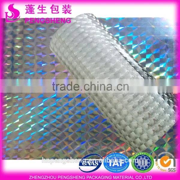 90micron Cube Transparent 3D FILM, Laser Film, 3d Laminating Mobile Lamination Film photo-4