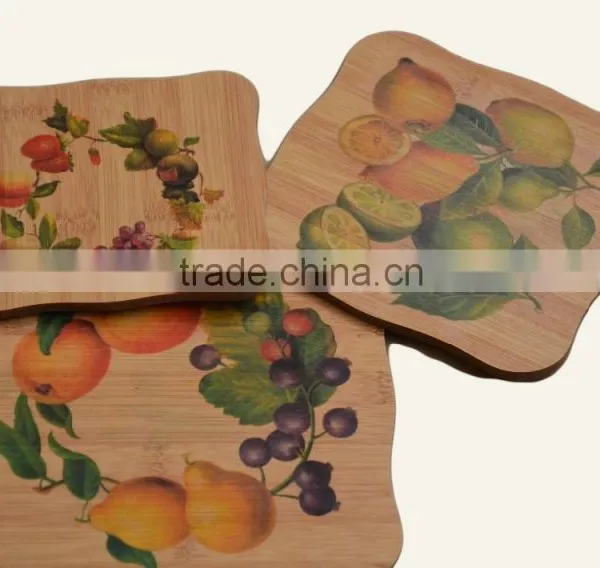 Bamboo Wood Heat Pad,Bamboo Wood Heating Coaster,Bamboo Serving Mat photo-3