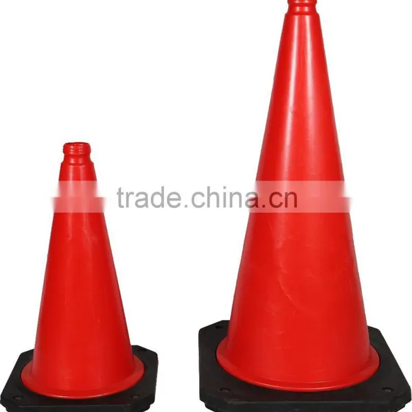 High Quality 70CM Reflective Plastic Traffic Cone photo-3