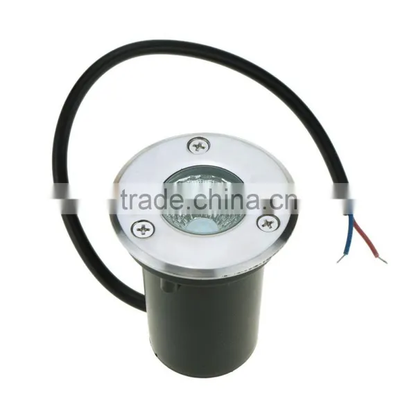 2016 Led Uplights 3w Led Underground Light Inground Light IP67 Stainless Steel Cover photo-2