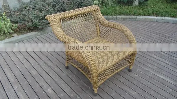 6Pcs Round Rattan Sofa Set Garden photo-4