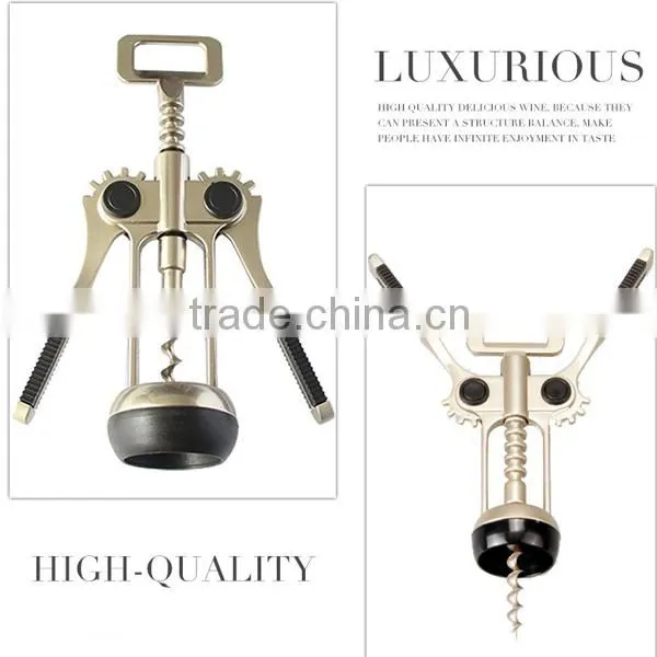 Easy To Operate Zinc Alloy Wine Opener Corkscrew ,Corkscrew Wine Opener ,Wine Bottle Opener photo-3