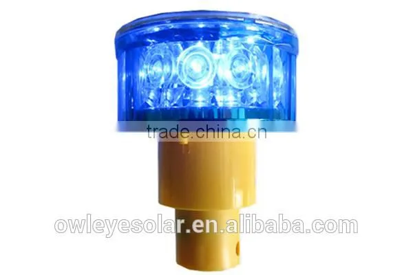 Traffic Barricade LED Flashing Solar Light Warning photo-4