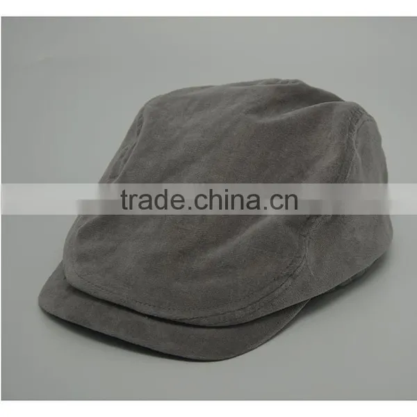 Corduroy Beret Flat Cap Hat