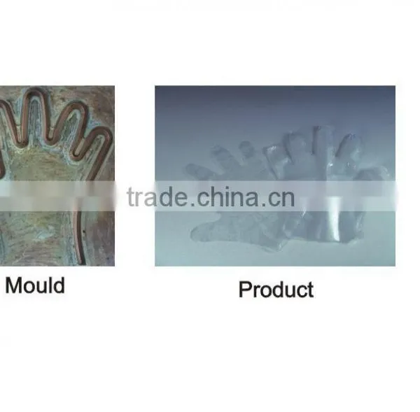 Low Price Computer Control Disposable Polyethylene Glove Making Machine photo-6