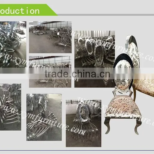High Grade Stainless Steel Dining Chairs Made in Foshan photo-4