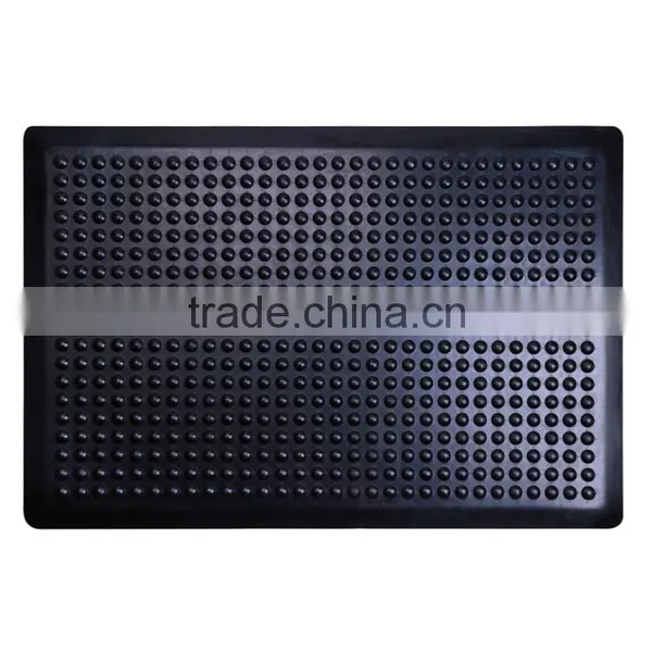 Black Rubber Conductive Interlocking Floor Mat photo-2