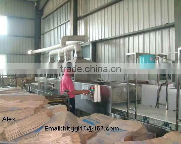 Industrial Continuous Talcum Powder Microwave Drying Sterilization Machine photo-6