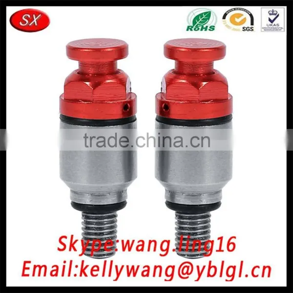 Custom Stainless/Aluminum M5 0.8MM Motorcross Dirty Bike Fork Air Bleeder Relief Valve,Air Pressure Bleeder Valves photo-4