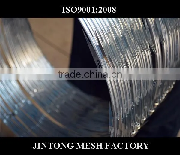 Concertina Coils Galvanized Concertina Razor Wire Razor Barbed Wire photo-5