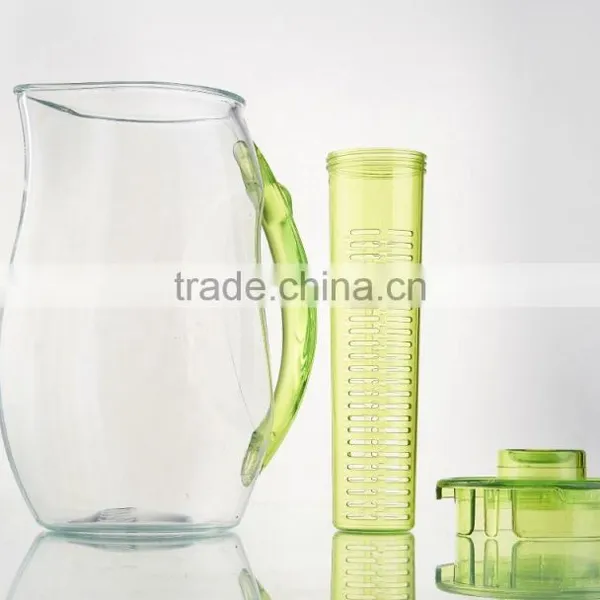 Creative Heat Cold Kettle High Bulk Acrylic Cold Water Bottles to Store Fruit Chinese Herbs Tea Kettle photo-2