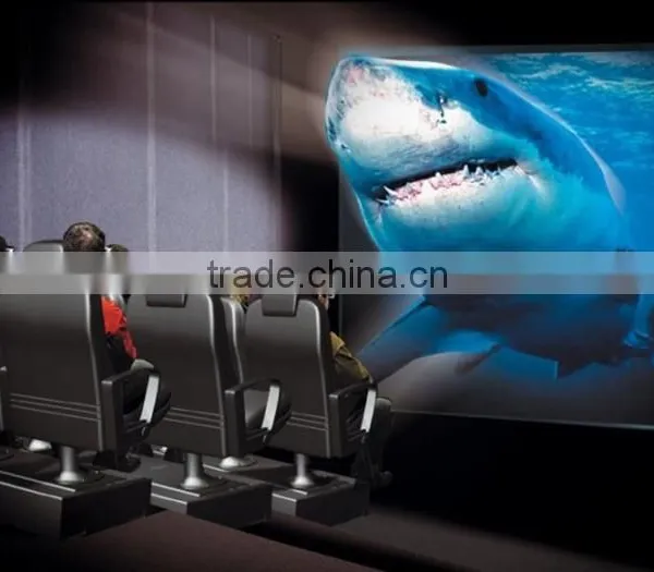 Interactive Attractions Full Motion Chair 7d Cinema With Full Effects for Amusement Park photo-5